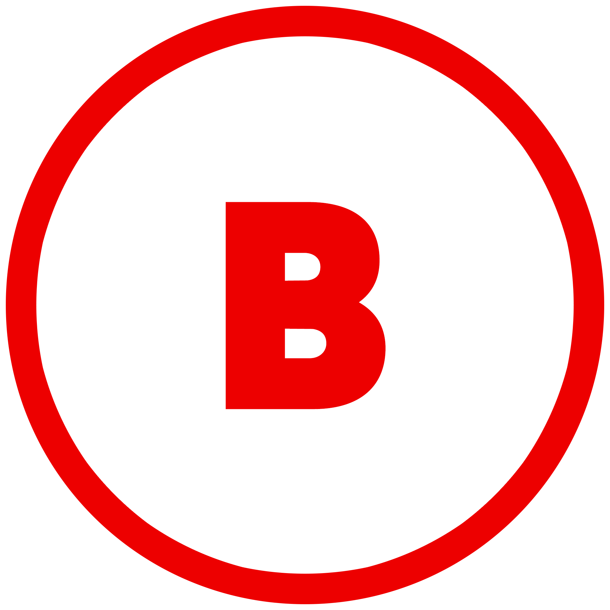 B